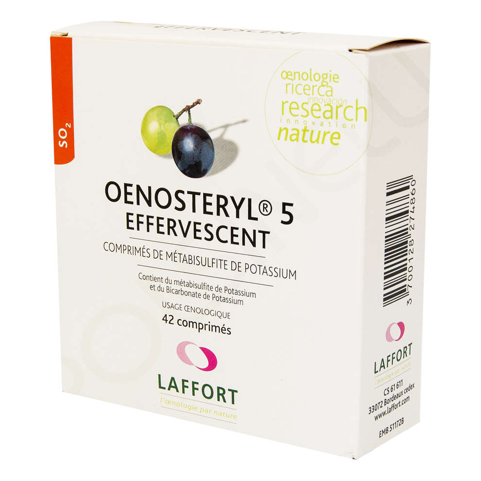 OENOSTERYL 5 Effervescent (42 pièces)